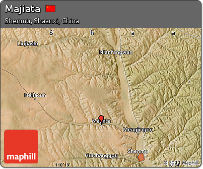 Satellite Map of Majiata