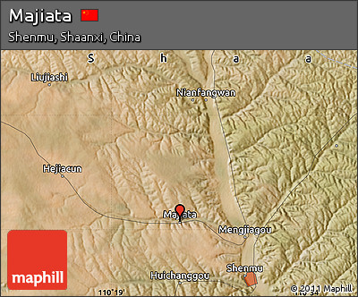 Satellite Map of Majiata