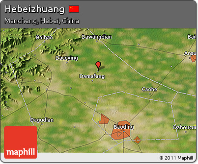 Satellite 3D Map of Hebeizhuang
