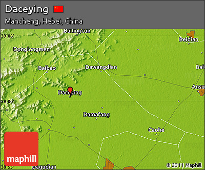 Physical Map of Daceying