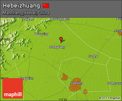 Physical Map of Hebeizhuang