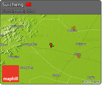 Physical Map of Suicheng