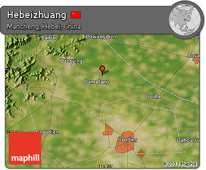 Satellite Map of Hebeizhuang