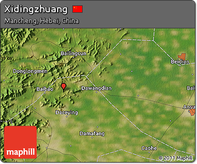 Satellite Map of Xidingzhuang