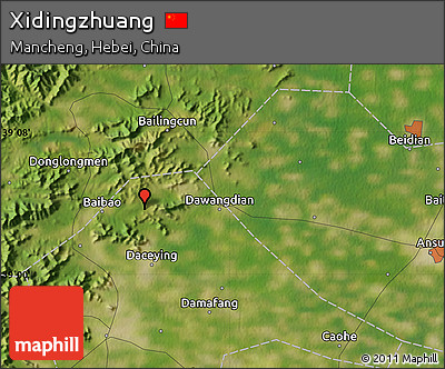 Satellite Map of Xidingzhuang