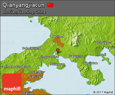 Physical Map of Qianyangjiacun