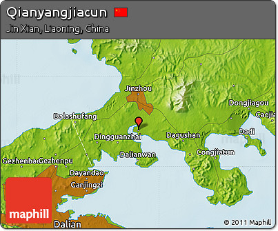 Physical Map of Qianyangjiacun