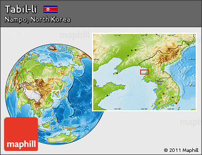 Physical Location Map of Tabil-li