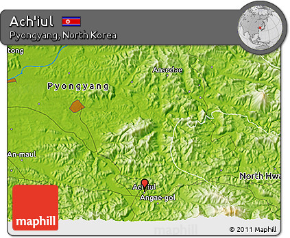 Physical 3D Map of Ach'iul