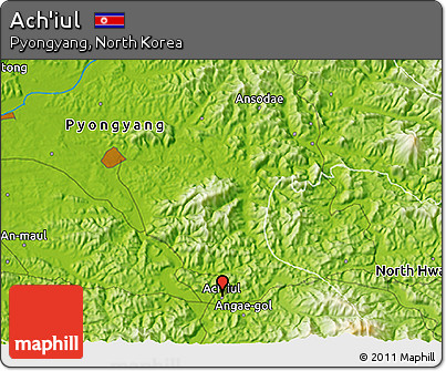 Physical 3D Map of Ach'iul
