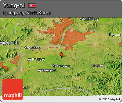 Satellite 3D Map of Yung-ni