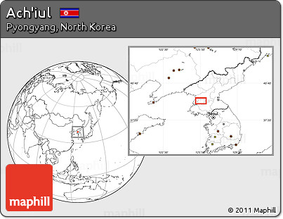 Blank Location Map of Ach'iul