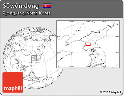 Blank Location Map of Sŏwŏn-dong