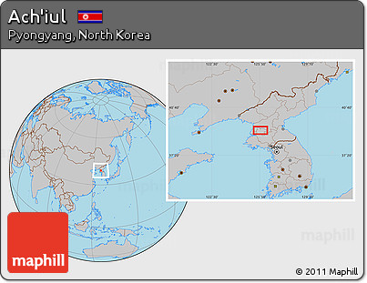 Gray Location Map of Ach'iul