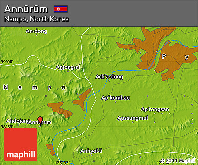 Physical Map of Annŭrŭm