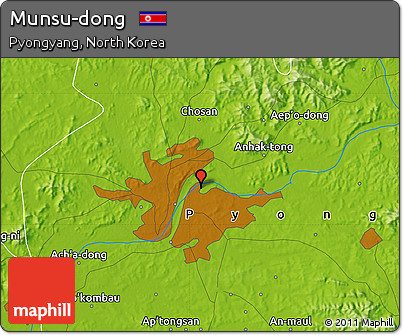 Physical Map of Munsu-dong