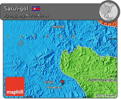 Political Map of Sasul-gol