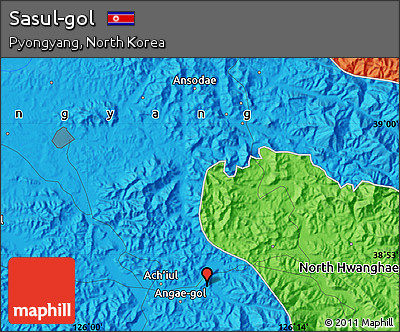 Political Map of Sasul-gol