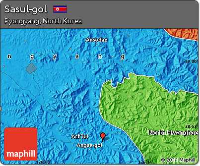 Political Map of Sasul-gol