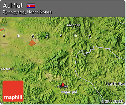 Satellite Map of Ach'iul