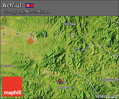 Satellite Map of Ach'iul