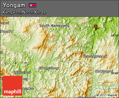 Physical Map of Yongam
