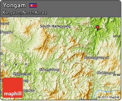 Physical Map of Yongam