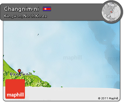 Physical 3D Map of Changnim-ni