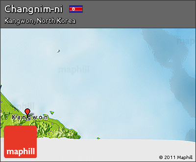 Physical 3D Map of Changnim-ni