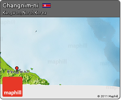 Physical 3D Map of Changnim-ni