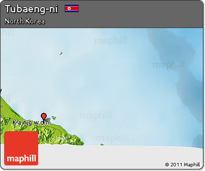 Physical 3D Map of Tubaeng-ni