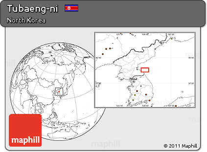 Blank Location Map of Tubaeng-ni