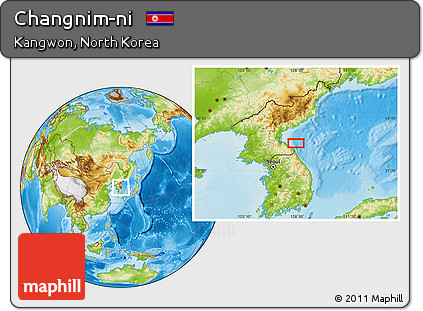 Physical Location Map of Changnim-ni