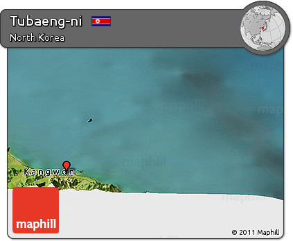 Satellite Panoramic Map of Tubaeng-ni