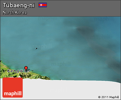 Satellite Panoramic Map of Tubaeng-ni