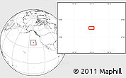 Blank Location Map of the area around 39° 3' 25" N, 140° 10' 30" W