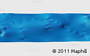 Shaded Relief Panoramic Map of the area around 39° 3' 25" N, 157° 10' 30" W