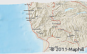 Shaded Relief 3D Map of Pianopoli