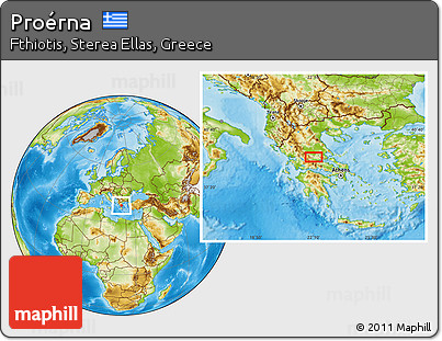 Physical Location Map of Proérna