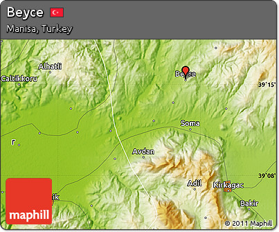 Physical Map of Beyce