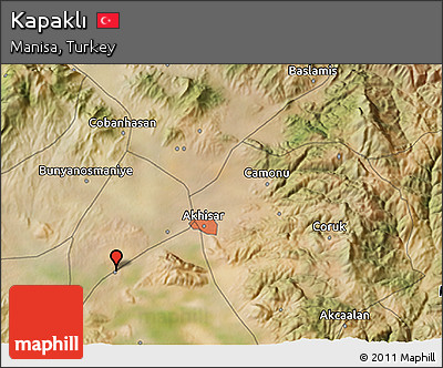 Satellite 3D Map of Kapaklı