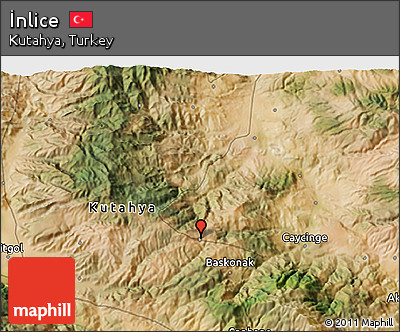 Satellite 3D Map of İnlice