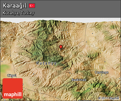 Satellite 3D Map of Karaağıl