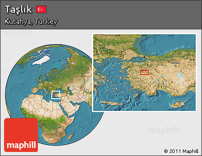 Satellite Location Map of Taşlık