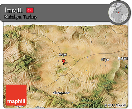Satellite 3D Map of İmrallı