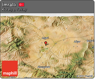 Satellite 3D Map of İmrallı