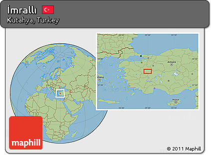 Savanna Style Location Map of İmrallı