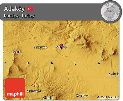 Physical Map of Adaköy