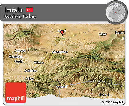 Satellite Panoramic Map of İmrallı
