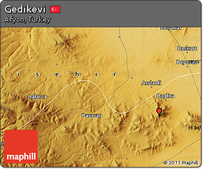 Physical Map of Gedikevi